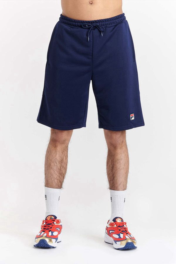 Fila Dominico Men's Shorts - Navy,NZ 875-20836